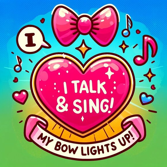 Disney Minnie Mouse Sings and Talks 13 Inch Plush with Light Up Bow Tested - Picture 5 of 6